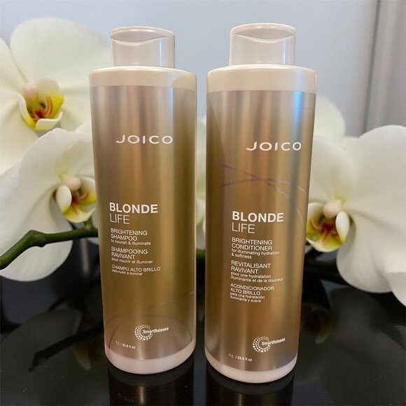 Joico Blonde Life Brightening Shampoo Conditioner 33.8 oz - Picture 1 of 3